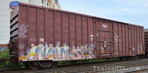Car/wagon TR110027 right side / coté droit